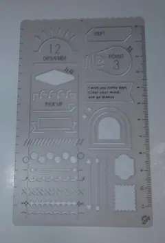 sunny手帳　テンプレート