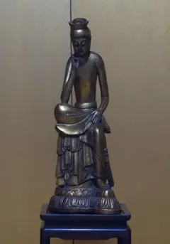 新羅仏】◇金銅半跏思惟像 仏像◇検）天平仏 飛鳥仏 百済仏 空海 法然