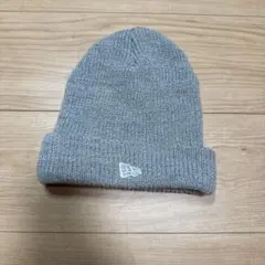 NEW ERA ニット帽 ビーニー グレー
