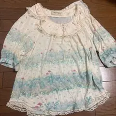 希少 】franche lippee Hobby roomブラウス M 総柄 - メルカリ