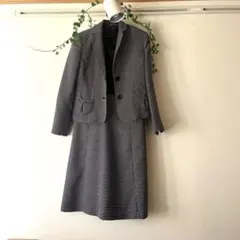 チェック柄ジャケット＆スカートセット