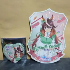 ウマ娘 シンデレラグレイ キャラポップストア シンボリルドルフ ハート缶バッジ①