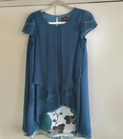 ふりふ 和柄 膝丈ワンピースのサムネイル
