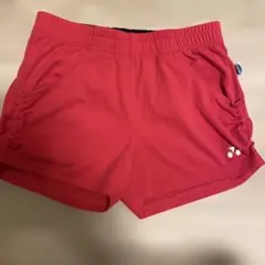YONEX バドミントン ショートパンツ Mサイズ レッド