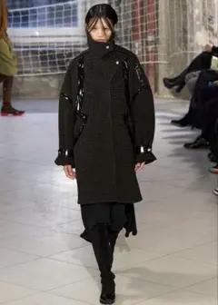 2020 AW HYKE PILE DUFFLE COAT BLACK サイズ1 2020 AW HYKE PILE DUFFLE COAT BLACK サイズ1 - メルカリ