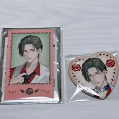 にじさんじ Rose Valentine 缶バッジ カード 五木左京