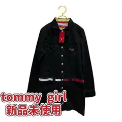 【新品未使用】　トミーガール レディース　長袖ワンピース Sサイズ　ブラック