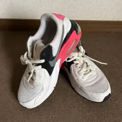Nike Air Max スニーカー ホワイト/ブラック/ピンク 24.5㎝美品
