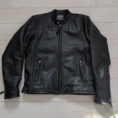 KADOYA レザージャケット　K’S LEATHER　シングルライダース　L