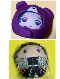 【写真確認お願いします】　胡蝶しのぶ　あにずきん　ふわコロりん　鬼滅の刃