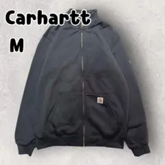 カーハート モックネック フルジップ スウェット トレーナー ブラック Mのサムネイル