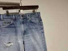 90sヴィンテージLevi's 505クラッシュデニム パンツW33ドミニカ製