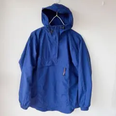L.L.Bean エルエルビーン ナイロンパーカー プルオーバー ブルーふ