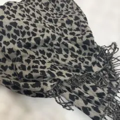 アズール　ショール　ハート　ヒョウ柄