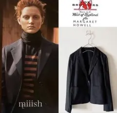 マーガレットハウエル×フォックスブラザーズ フランネル ジャケット7.5万