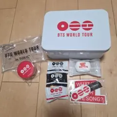 BTS フライングディスク カスタマイズ缶 マルチクリアケース マスキングテープ