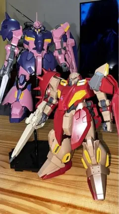 HGUC 1/144 メッサーF02型 指揮官機 ＆メッサーM01型 ガウマン機