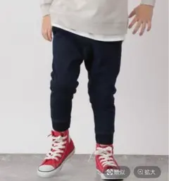 グローバルワーク あったかスゴラクデニムリブ 120cm 中濃