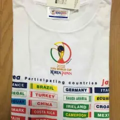 FIFA 2002 ワールドカップ 日韓開催記念Tシャツ 未使用品