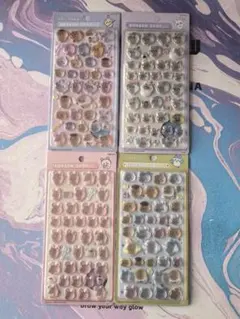 【匿名発送】新品　正規品ちいかわ ボンボンドロップシール 第2弾　4種セットHT