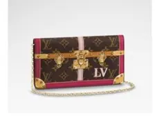 ルイヴィトン ポシェットウィークエンド ショルダーバッグ　チェーンウォレット