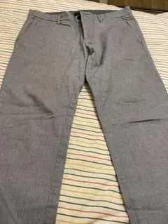 BANANA REPUBLIC Aiden Fit スラックス グレー