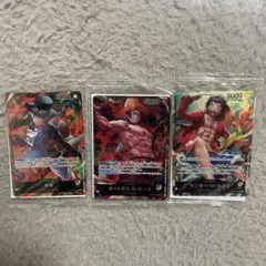 ワンピース セブンイレブン限定　カード 3枚セット