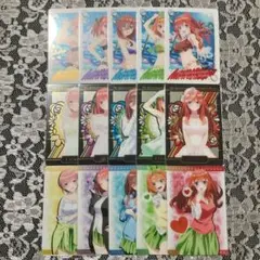 五等分の花嫁 カード まとめ売り