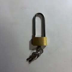 南京錠 鍵3本付き