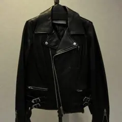 ルシェルブルー ライダースジャケット レザージャケットのサムネイル