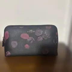 美品　コーチポーチ　大きめ