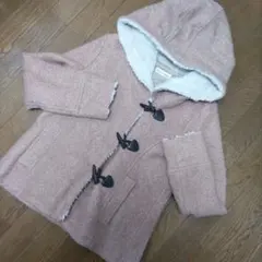 【美品】ベージュ　ダッフルコート　L