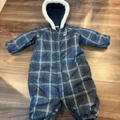 MIKIHOUSE チェック柄 ジャンプスーツ オールインワン　ミキハウス 80