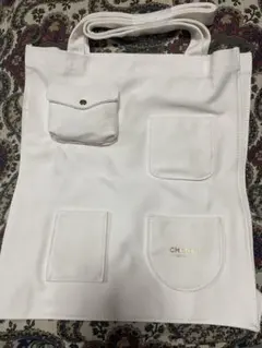 CHANEL ビューティー　ノベルティ　キャンバストートバッグ
