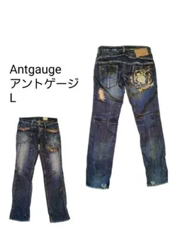 アントゲージ ストレートデニム ジーパン ジーンズ レディース L