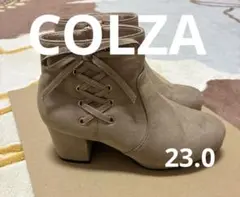 【ハニーズ】COLZA スエード調 ショートブーツ Mサイズ　ベージュのサムネイル