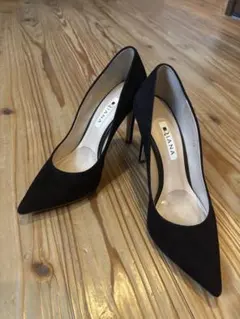 使用一度 定価15000円 DIANA ブラック ハイヒール ポインテッドトゥ