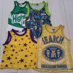 まとめ売り ベビー男児キッズタンクトップ80～110cm