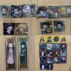 鬼滅の刃 ウエハース シール 炭治郎　善逸　村田　禰豆子　カナオ