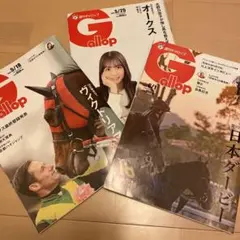 週刊ギャロップ　gallop 5/18 5/25 6/1 北野日奈子　川上洋平