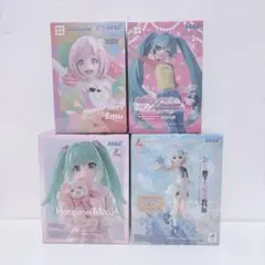 美少女フィギュア 4個セット 初音ミク プロセカ