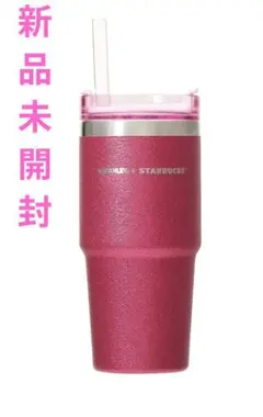 スターバックス　3WAYタンブラーグリッタービビッドピンク　2024