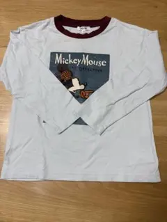 B：MINGby BEAMS ミッキー長袖Tシャツ　120センチ