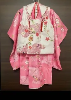 七五三 子供用 和装セット ピンク