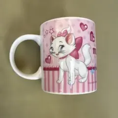 おしゃれキャットマリー 陶器 マグカップ Disney レトロ