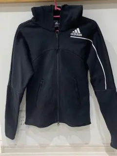 adidas フード付きジャケット S ブラック