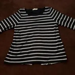 chocol raffine robe ボーダー長袖カットソー