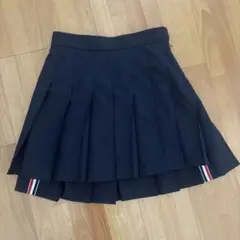 THOM BROWNE プリーツスカート 膝丈　36サイズのサムネイル