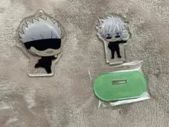 呪術廻戦　五条悟　ちびキャラアクリルスタ＆キーホルダー