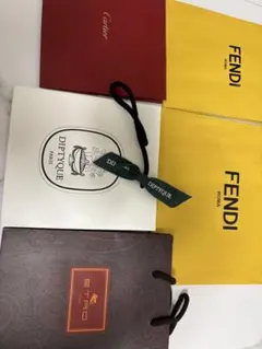 高級ブランド 紙袋セット 4点